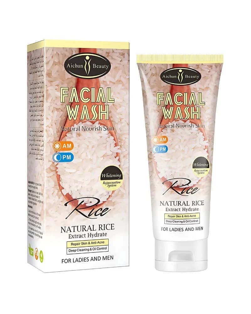 AICHUN BEAUTY NATURAL RICE FACE WASH - 100g