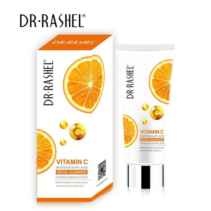 DR.RASHEL VITAMIN C BRIGHTENING FACIAL CLEANSER WITH HYALURONIC ACID - 80g